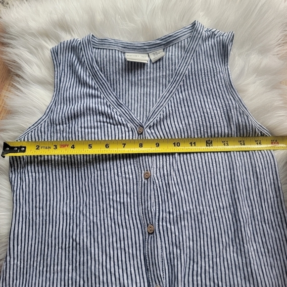 Rachel Zoe Linen Tank XS - Picture 5 of 8